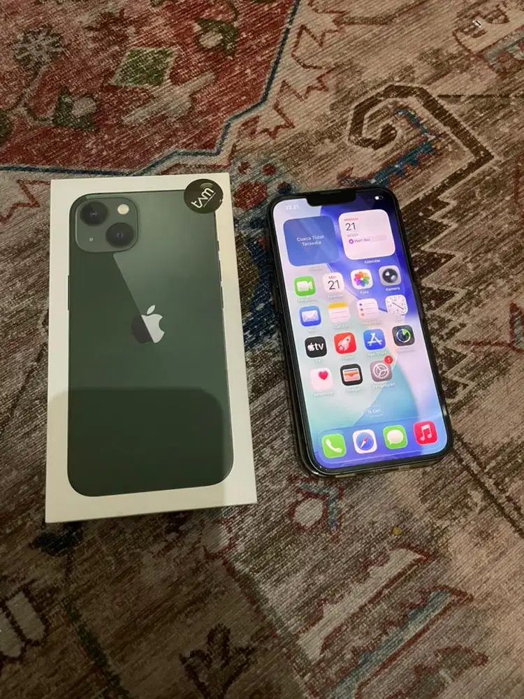 Iphone 13 128GB Ex Ibox Lengkap