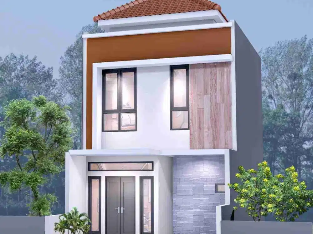 Rumah jual cepat  600jutaan free biaya exit  tol lrt cibubur dan tol jatiwarna