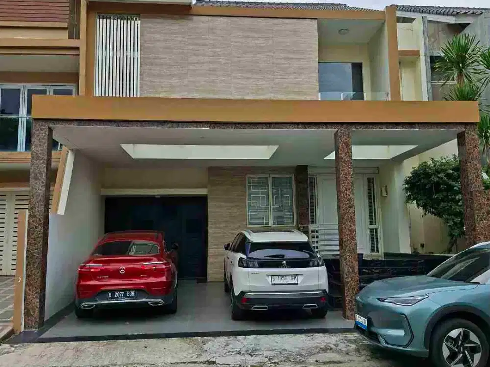Dijual rmh bagus hdp timur 10x22, 2 lt, terang cluster Jimbaran Daan mogot baru