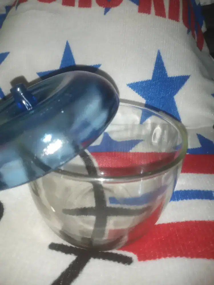 Toples apel kaca bs untuk naro susu atau kacang