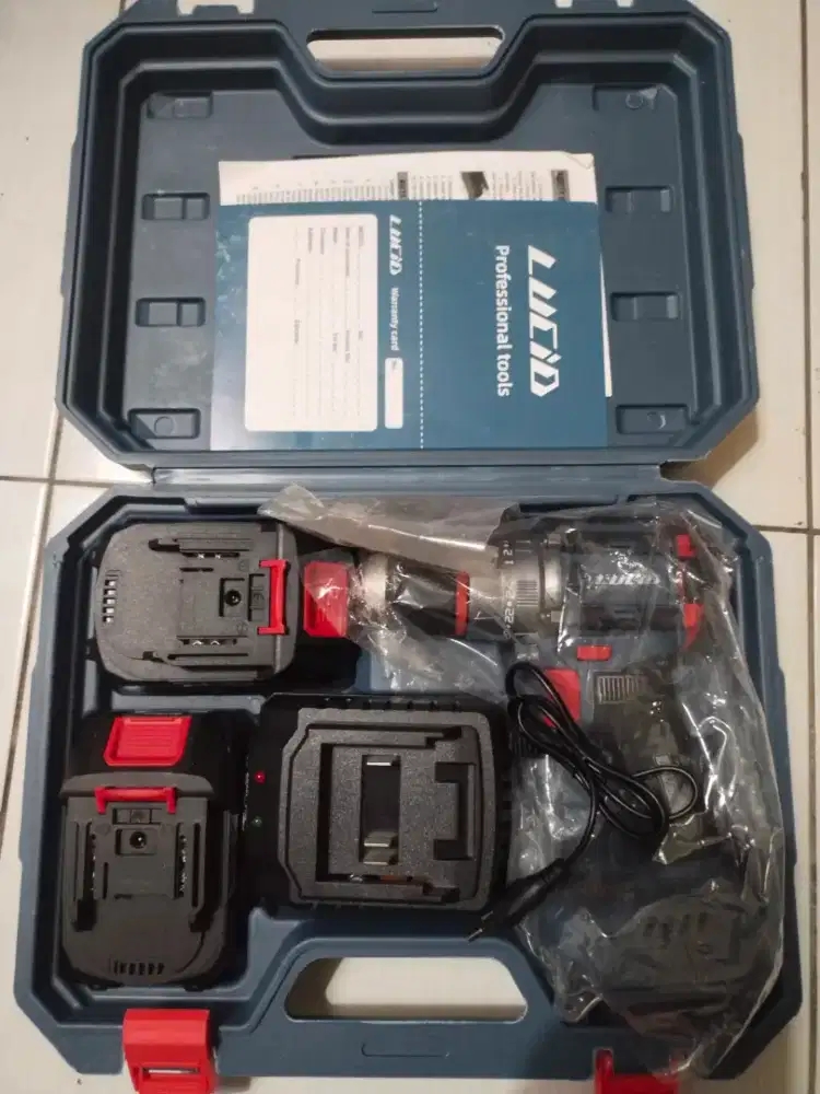 Mesin bor cordless LUCID LX-60 Baru