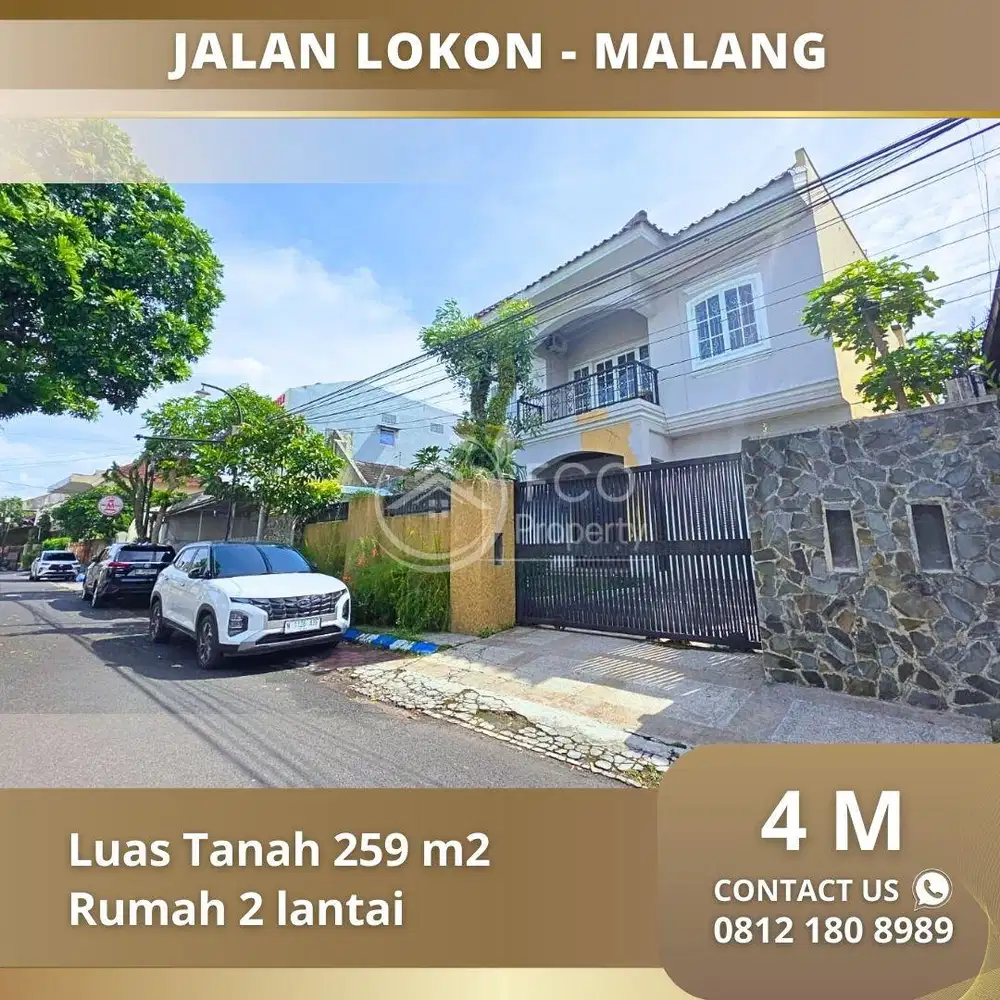 Tidar Lokon Belakang Jalan Galunggung Kota Malang