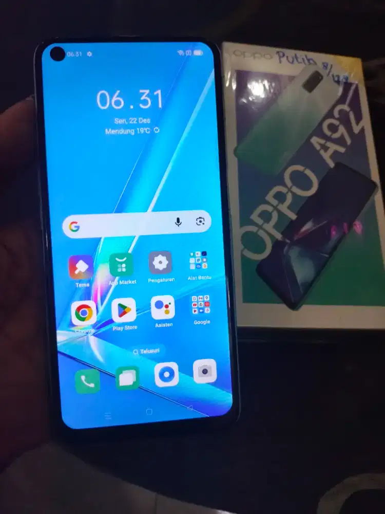 Oppo A92(8+5/128)lkp mulus 97%normal no minus.PASS