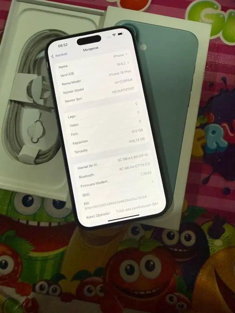 Iphoen 16 Plus 512 ibox