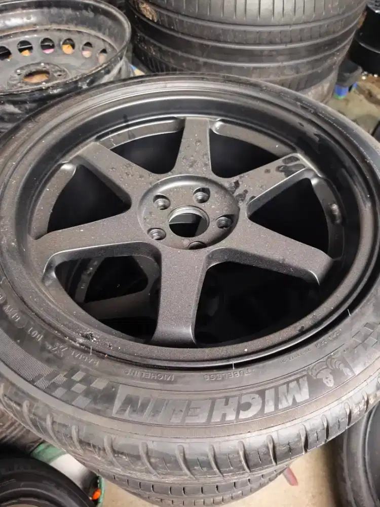 Velg rep. TE 37 Ring 19 + ban michelin