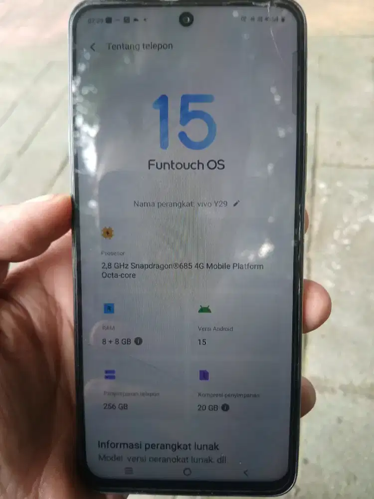 Jual vivo bekas Y 29