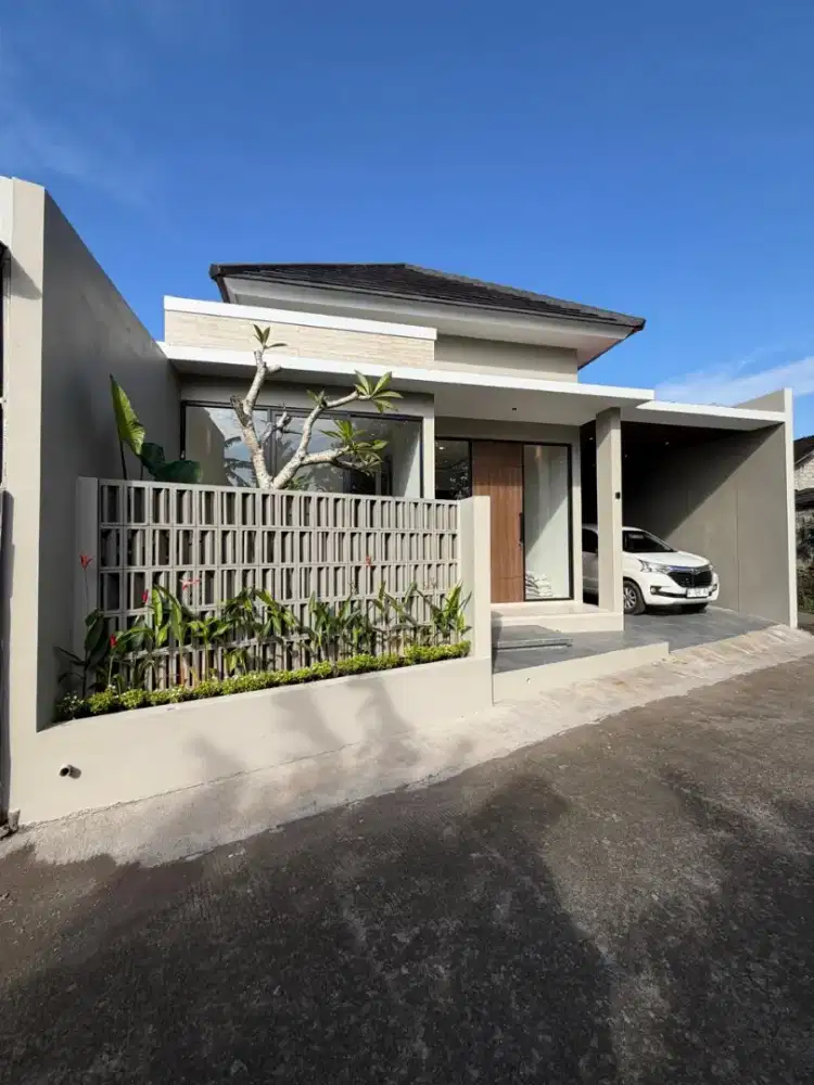 RUMAH BARU LIMASAN MODERN KONTEMPORER DI PURWOMARTANI KALASAN SLEMAN