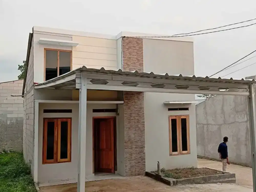 Dijual Rumah Murah Dekat Stasiun KRL 100 jutaan All In Promo Akhir Tahun