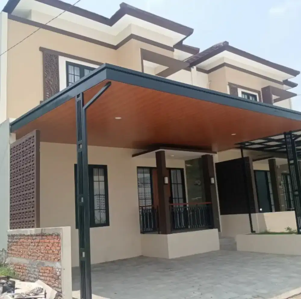 KAnopi atap upvc alderon plus plafon