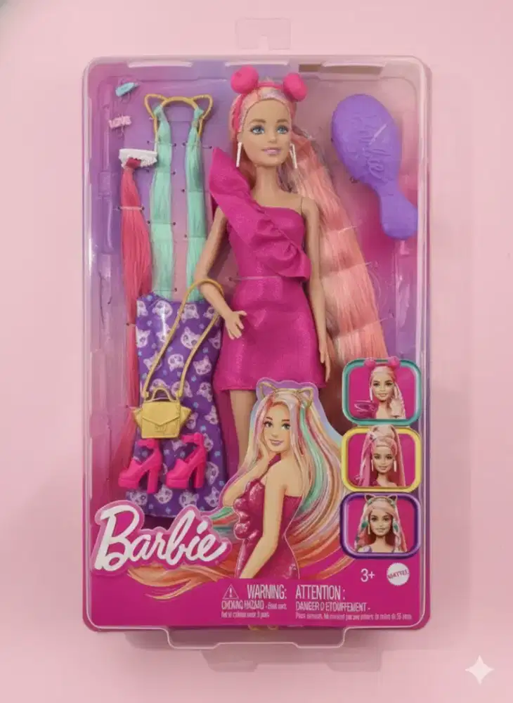 Boneka Barbie Fun & Fancy Hair