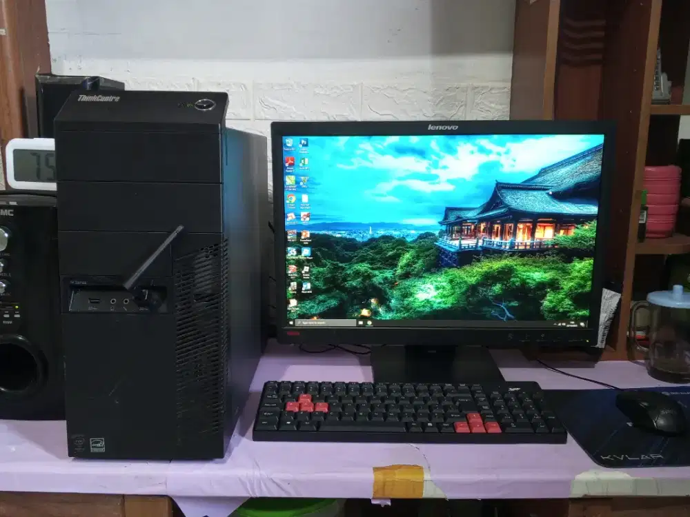Pc editing lenovo / intel core i5 gen4..ram 8gb..ssd..monitor 22inch