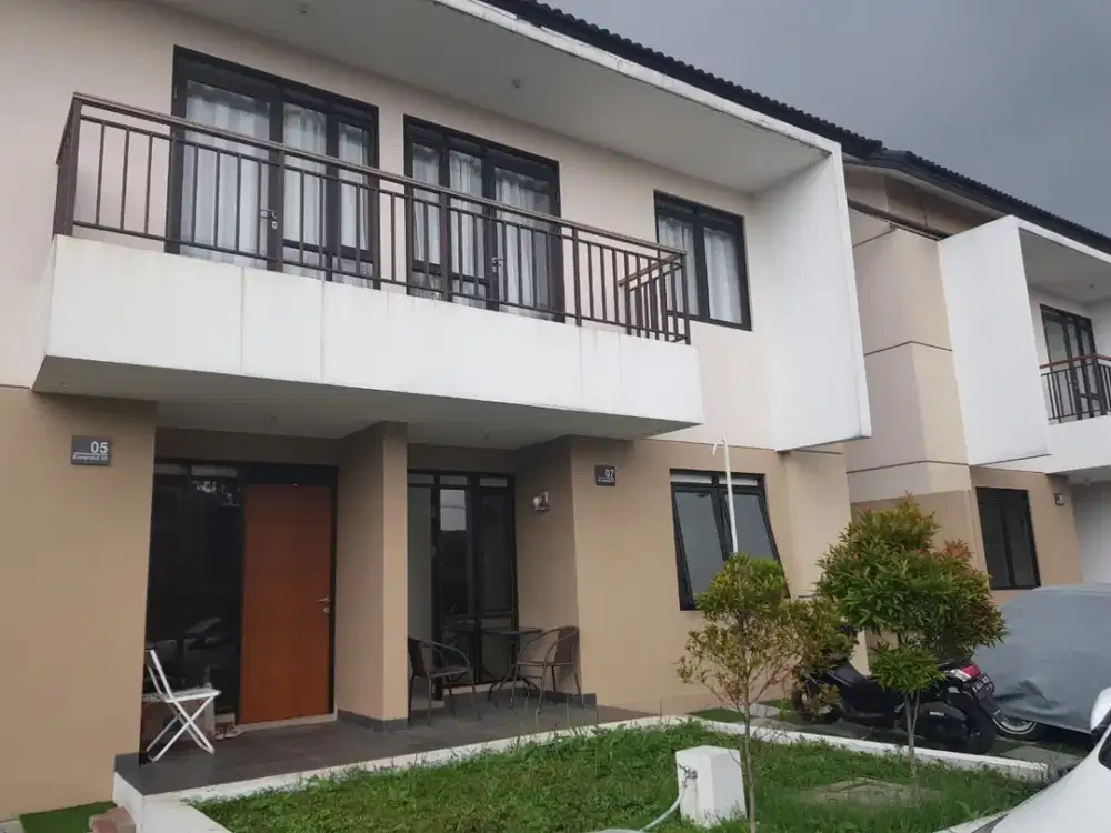 rumah cluster di Gateaway Pasteur Bagus siap huni