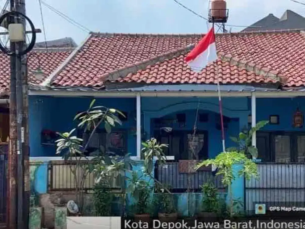 dijual rumah murah harga dibawah pasaran di jalan ahmad dahlan III, kel. kukusan, kec. beji, kota depok