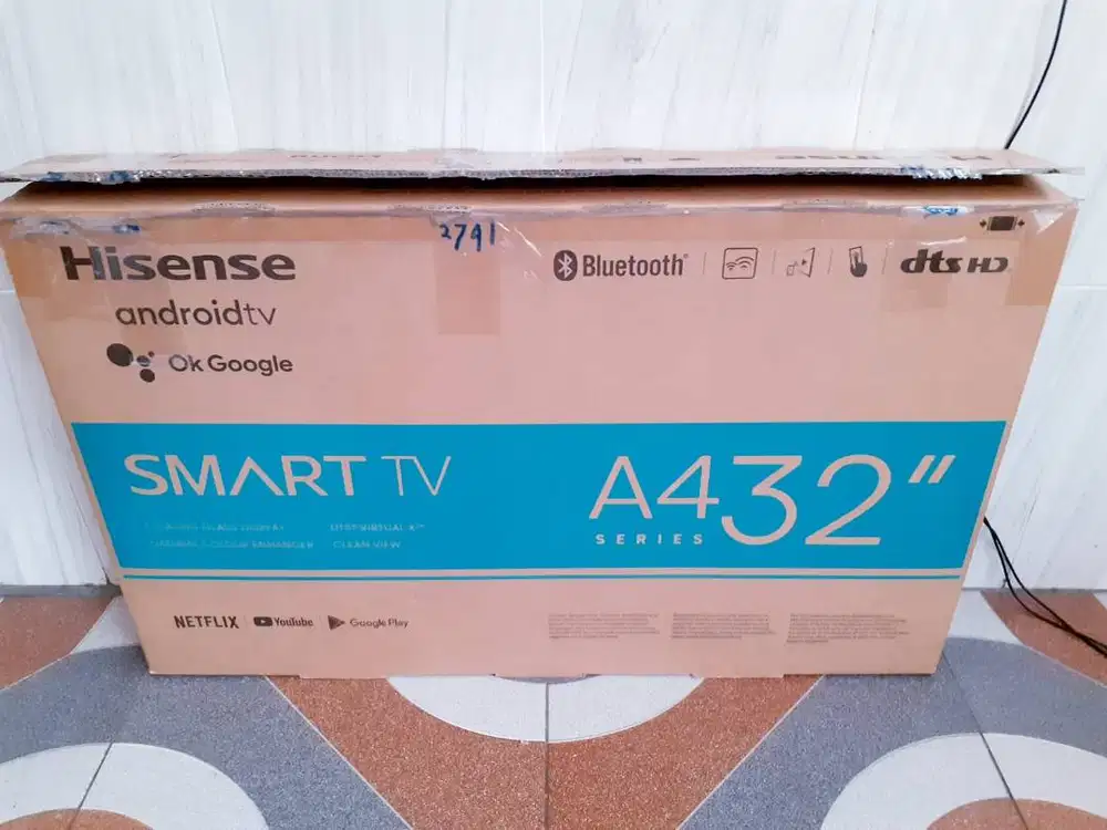 GARANSI 1BULAN TV LED ANDROID TV HISENSE 32IN DIGITAL TV YOUTUBE