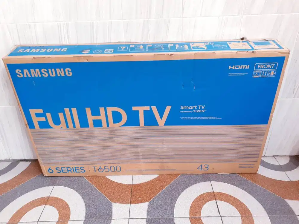 TV LED SAMSUNG 43IN SMART TV TIZEN YOUTUBE NETFLIK KONDISI NORMAL