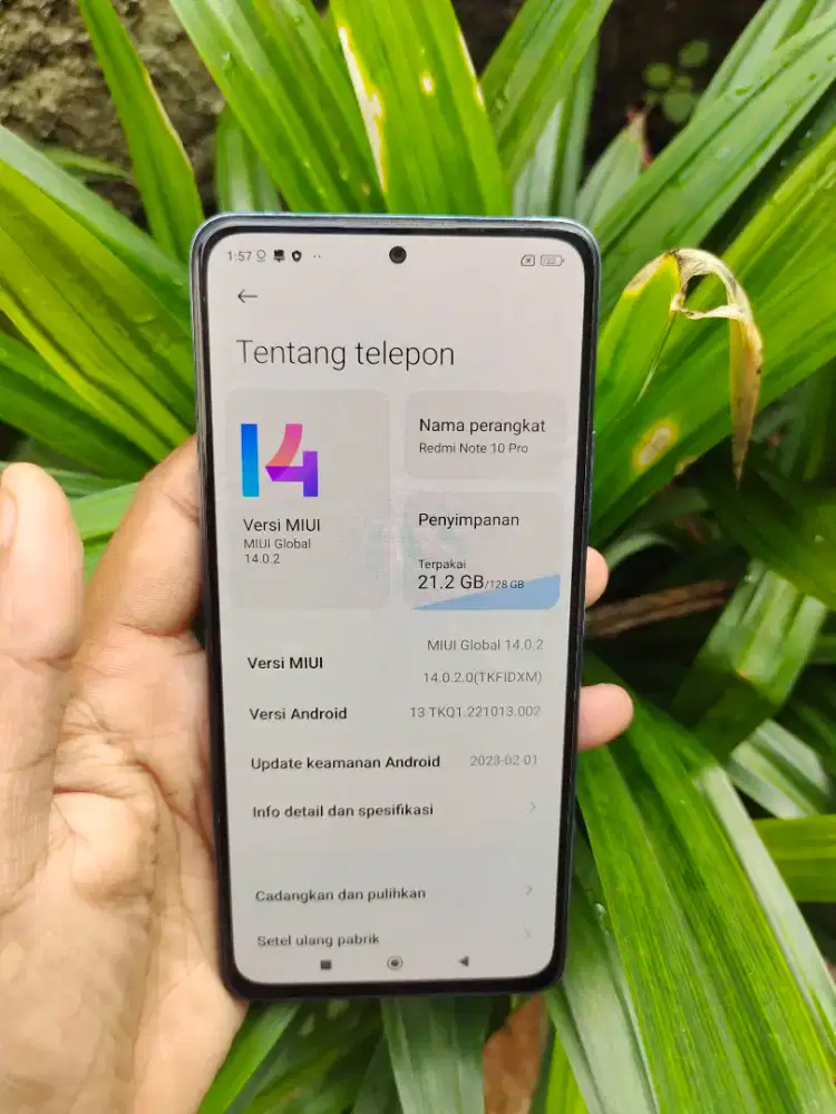 Redmi note 10 pro 6+2/128