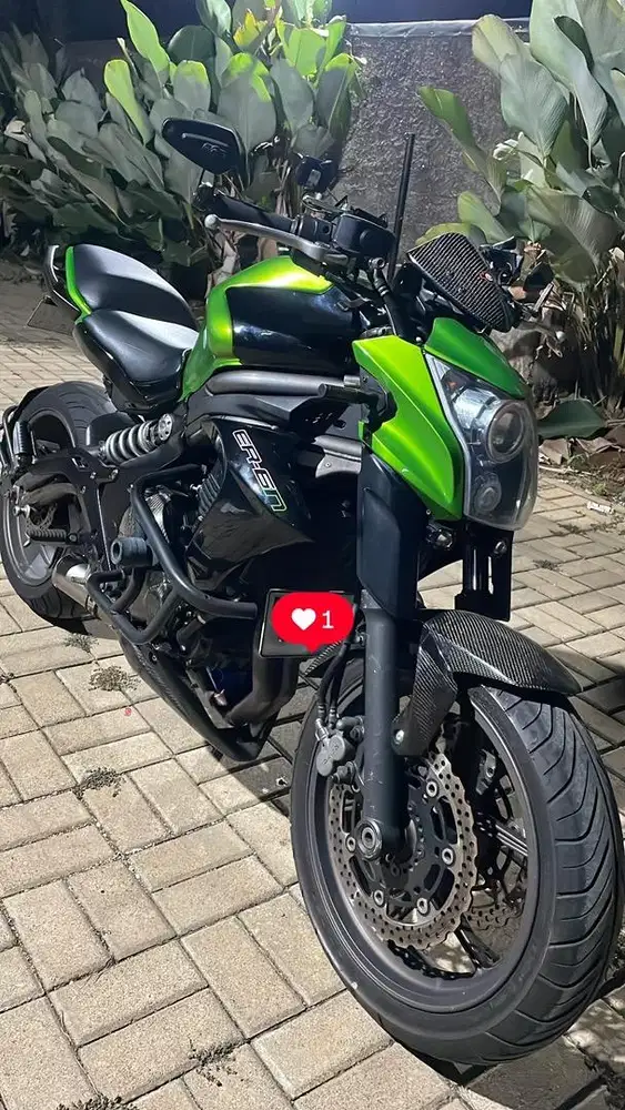 Bissmillah Dijual Kawasaki ER6N 2012 Gacor Abizzz