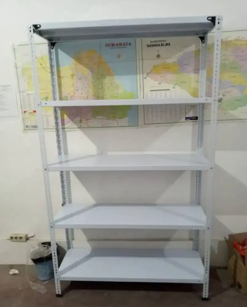 Rak siku lubang & rak minimarket