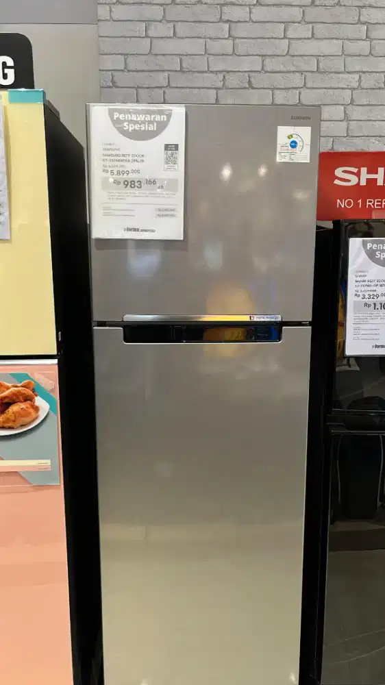 Samsung kulkas 2pintu inverter