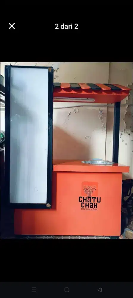 Jual Gerobak bekas thai tea