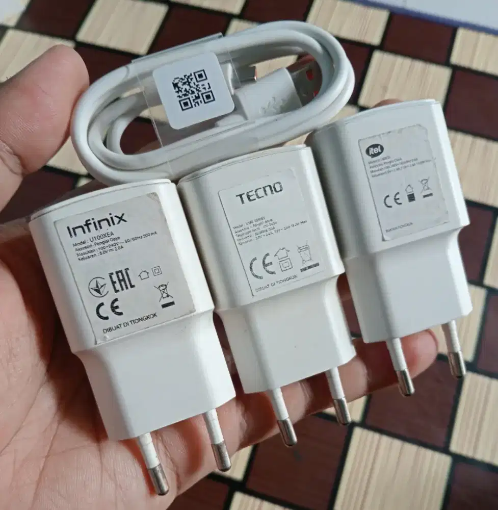 CHARGER ORIGINAL INFINIX,ITEL DAN TECNO 18 WATT