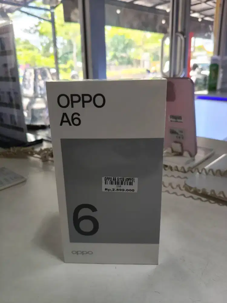 Oppo A6 8/128 garansi resmi 1tahun Atlantis dahsyat
