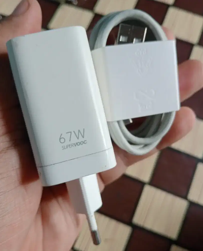 CHARGER ORIGINAL SUPERVOOC 67 WATT