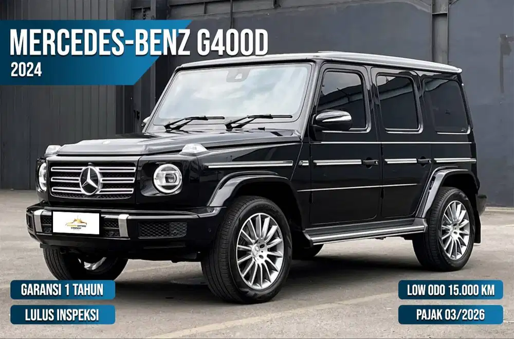 Termurah Very Low ODO (Mercedes-Benz G400d 2024)