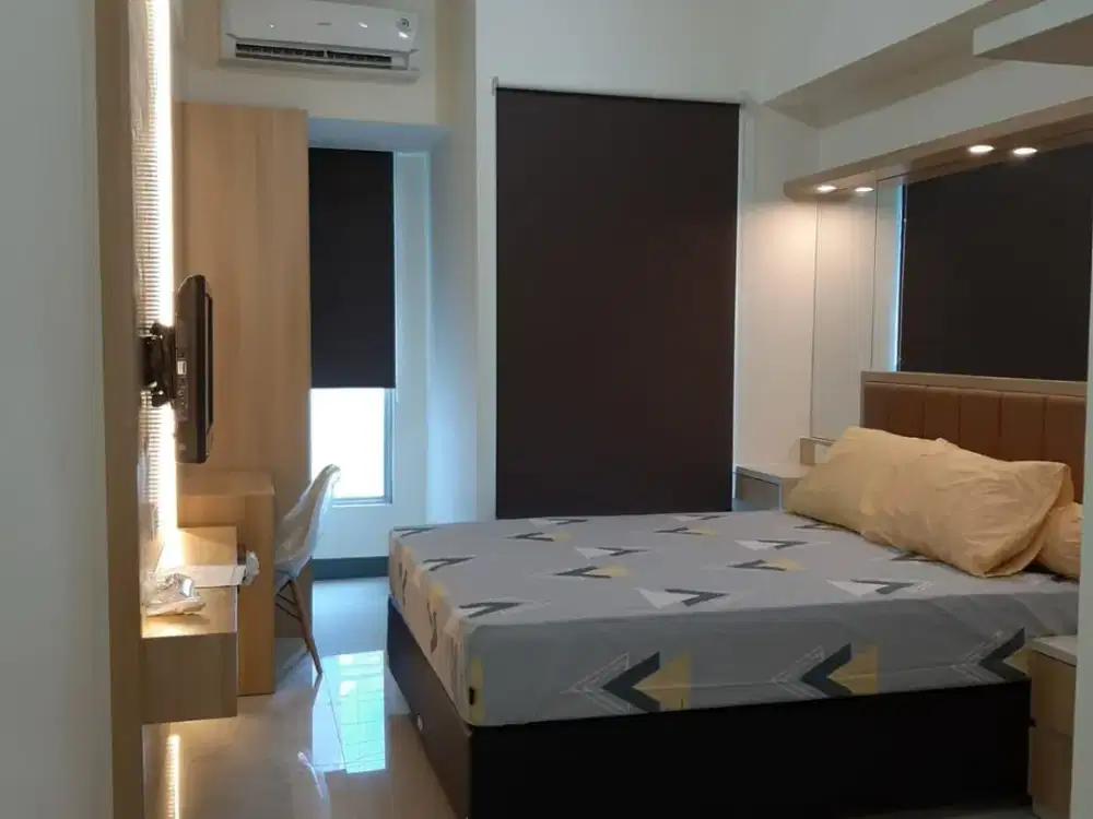 DISEWAKAN HARIAN/MINGGUAN APARTMENT BENSON TEMBUS PAKUWON MALL LANGSUNG STUDIO FULL FURNISH BAGUS