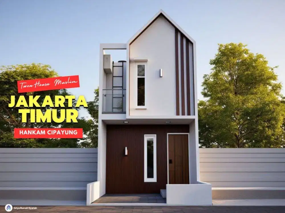 Dijual Rumah Syariah Jakarta Timur, Hankam Cipayung, dekat TOL, Taman Mini dan bebas Banjir