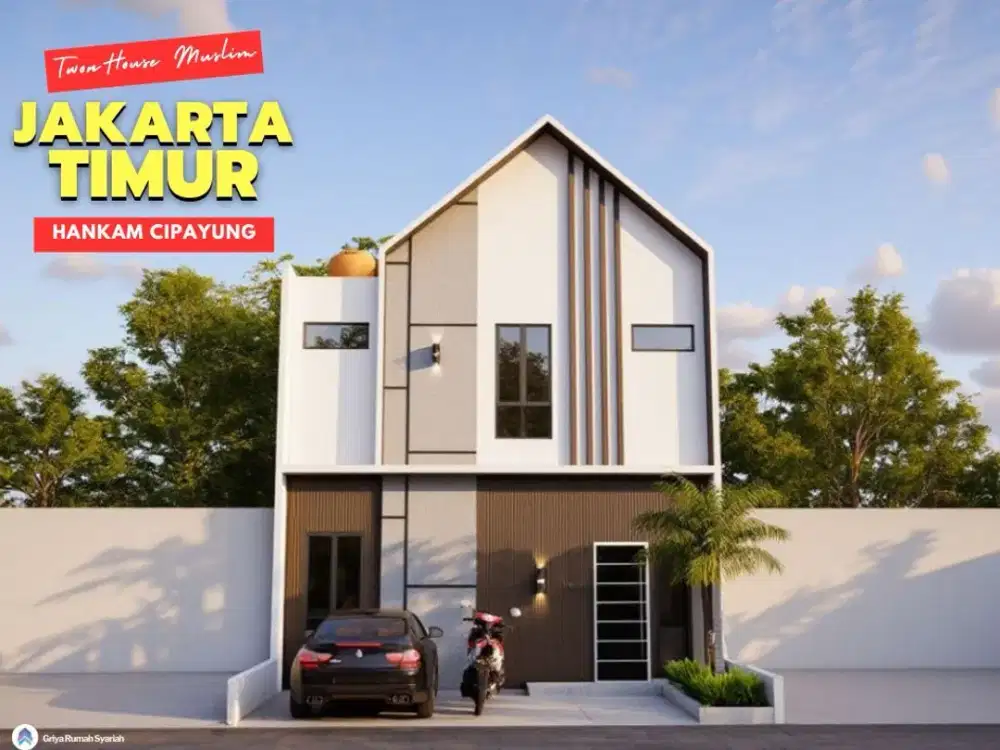 Dijual Rumah Syariah Jakarta Timur, dekat TOL, Taman Mini dan bebas Banjir