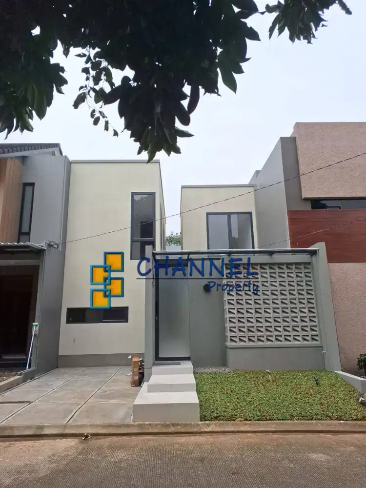 Jual Rumah Rapih Siap Huni Dekat Stasiun dan Tol Serpong Garden Cisauk