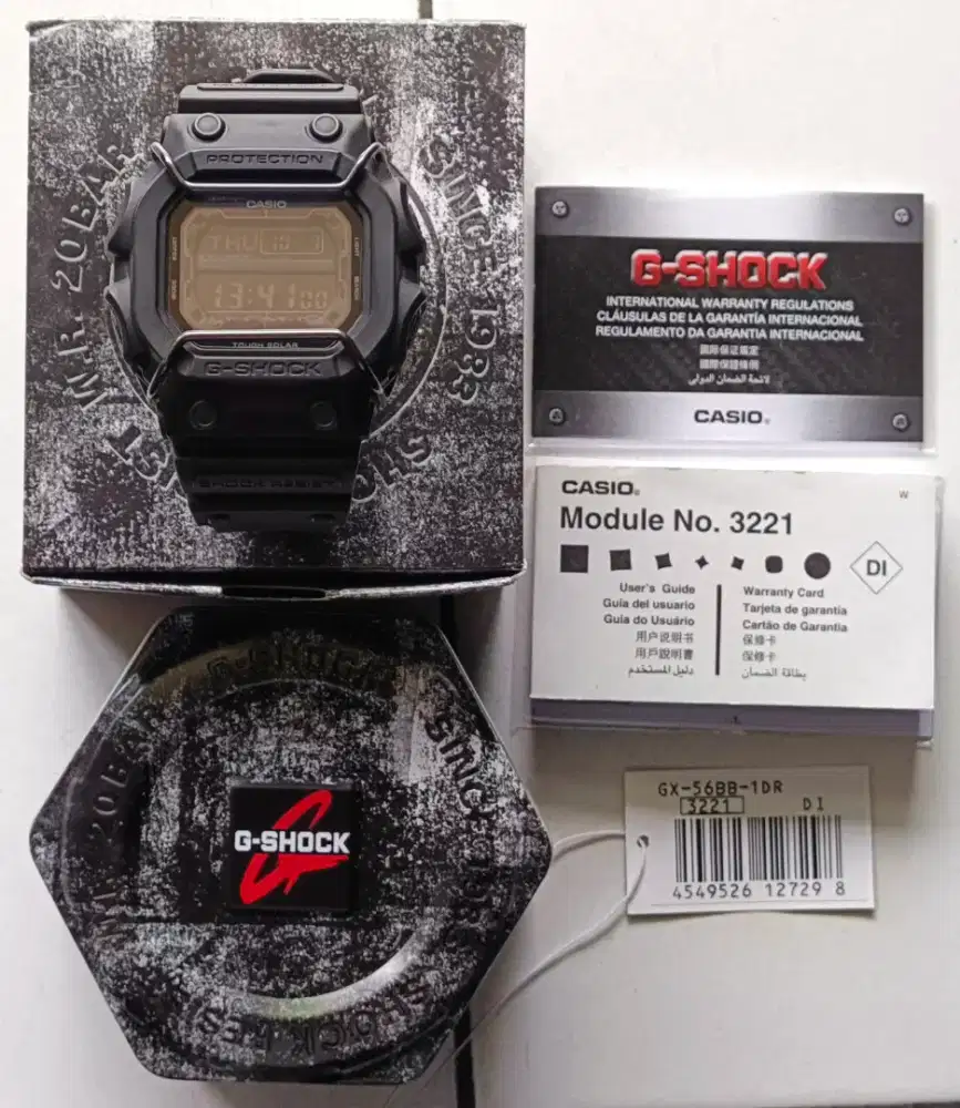 Jam Tangan Casio G-SHOCK GX-56BB-1DR (Original)