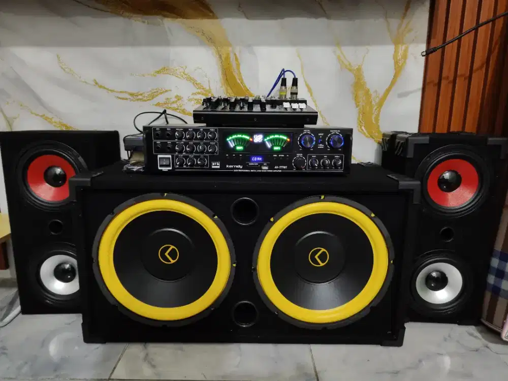 Speaker rakitan siap bunyi