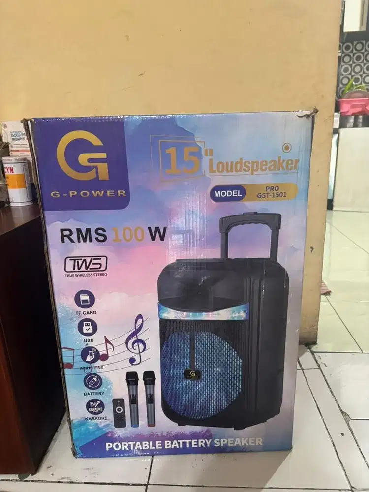 speaker merek G-Power GST-1501 Pro