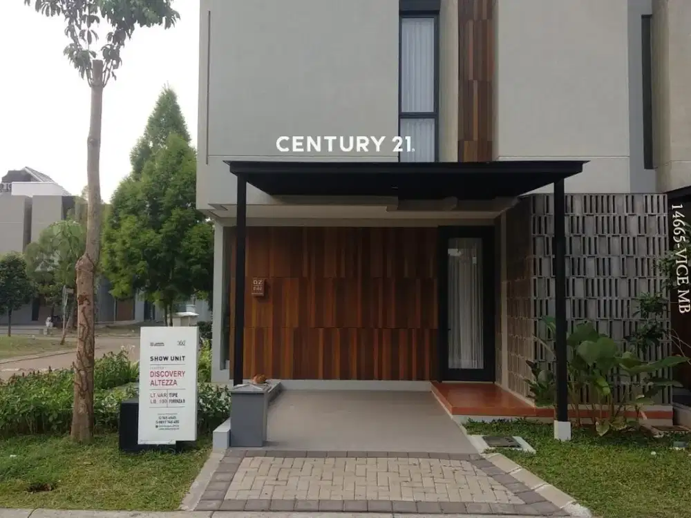 Rumah Contoh Discovery Altezza Forenza B Sudut