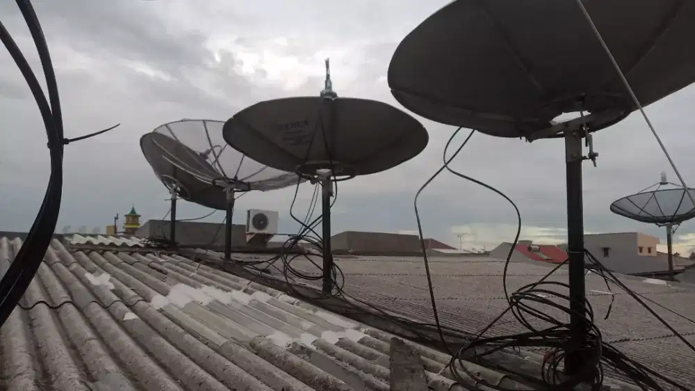 Jasa Servis Parabola Venus Dan Pasang Baru