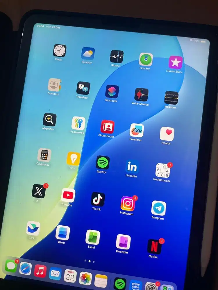 jual iPad Air 5th Gen 256GB + Apple Pencil Gen 2