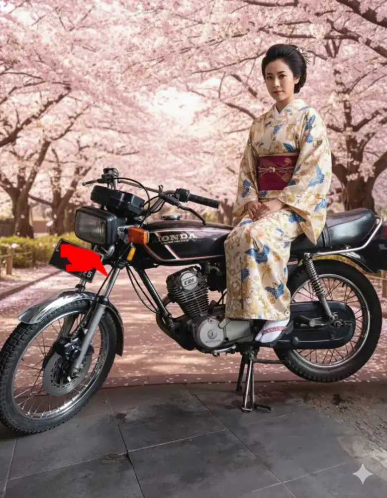 Motor Honda Gl 100 gl100