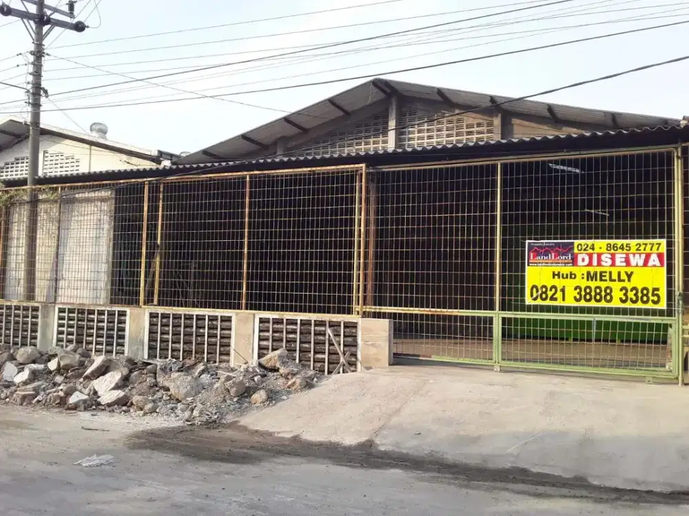 Disewakan Gudang Di Daerah Kawasan Industri Terboyo Semarang