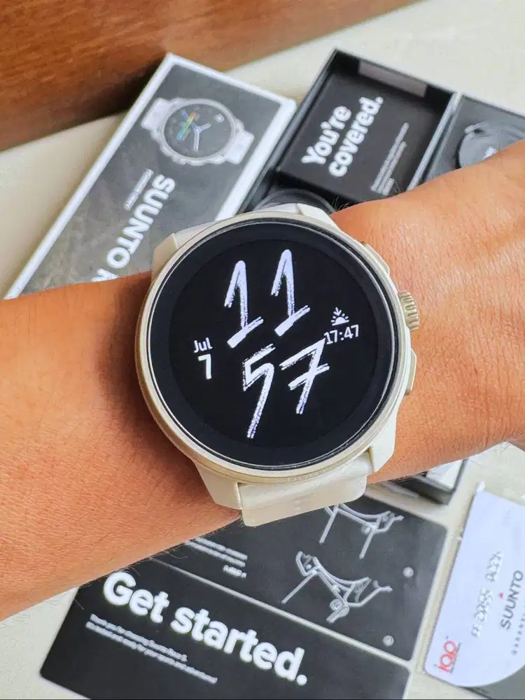 SUUNTO RACE S Powder Gray Garansi Resmi Indonesia Mulus Second Bekas