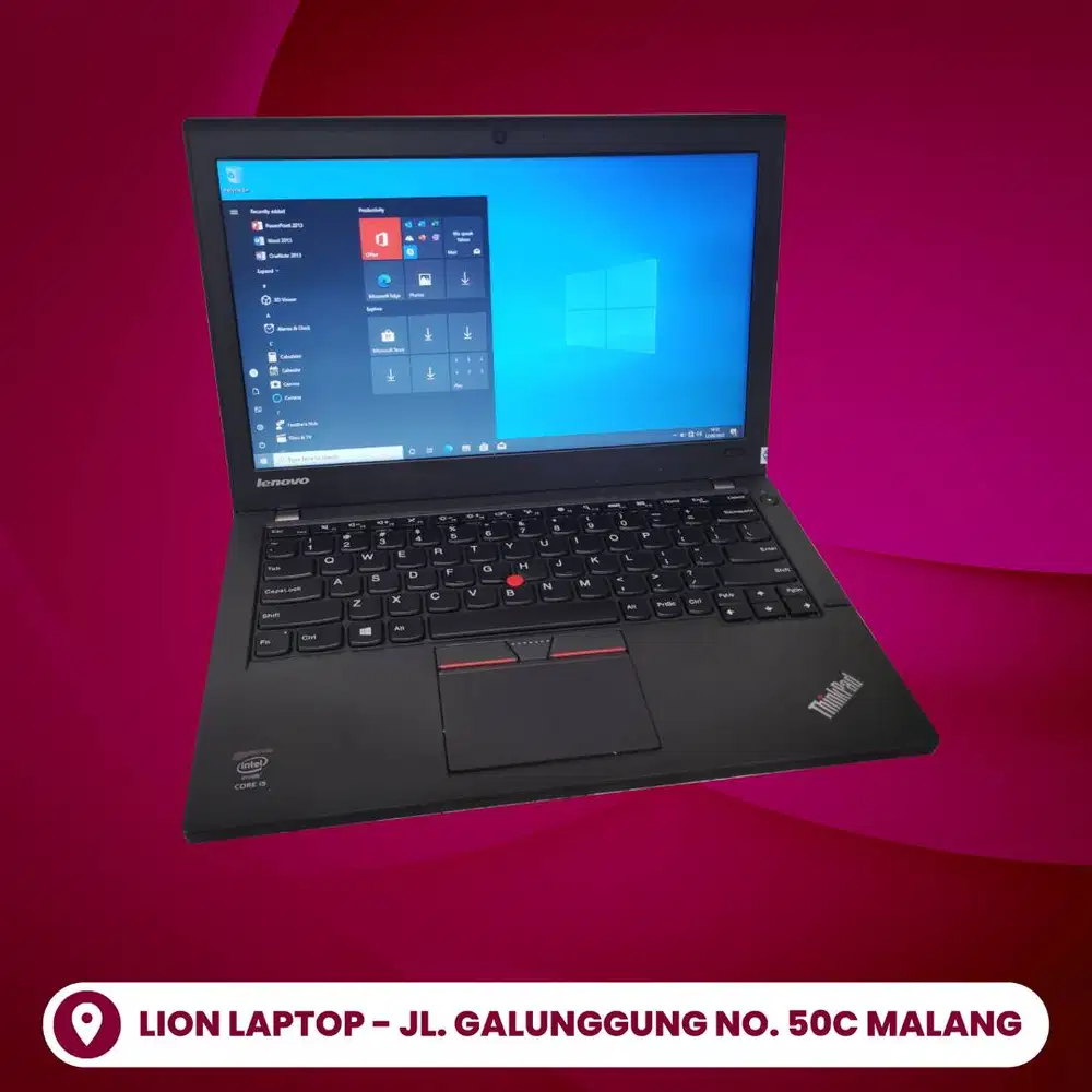 RAM 8GB SSD 256GB Core i5 Lenovo Thinkpad X250 [22|12]