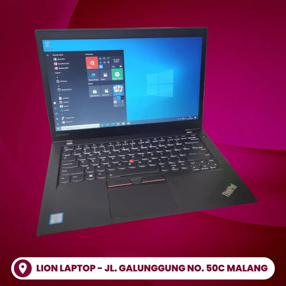 RAM 8GB SSD 256GB Core i7 SLIM Lenovo Thinkpad T470s [22|12]