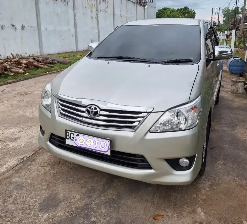 KIJANG INNOVA DIESEL 2.5 G MANUAL 2012