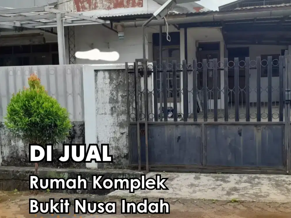 Di Jual !!! Rumah Komplek Bukit Nusa Indah 2+1 Kt
