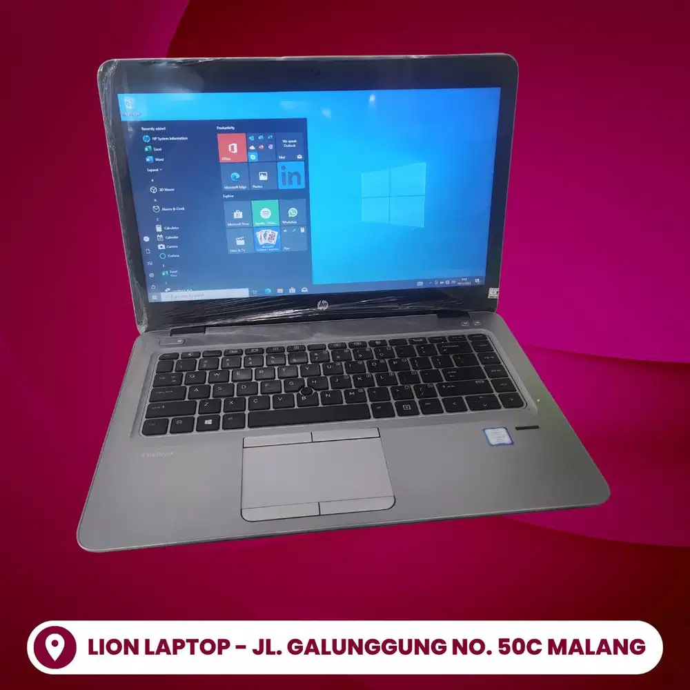 Core i5 RAM 8GB Murah SSD 258GB HP Elitebook 840 G3 [22|12]