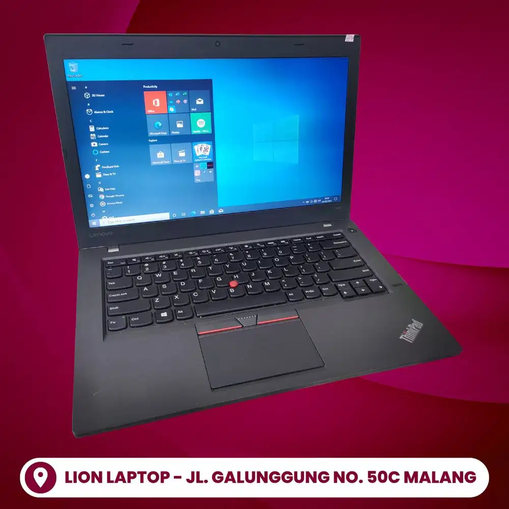 RAM 8GB Core i5 SSD 256GB Lenovo Thinkpad T460 [22|12]