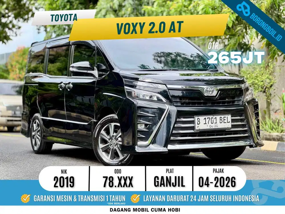 Toyota Voxy 2019 Bensin