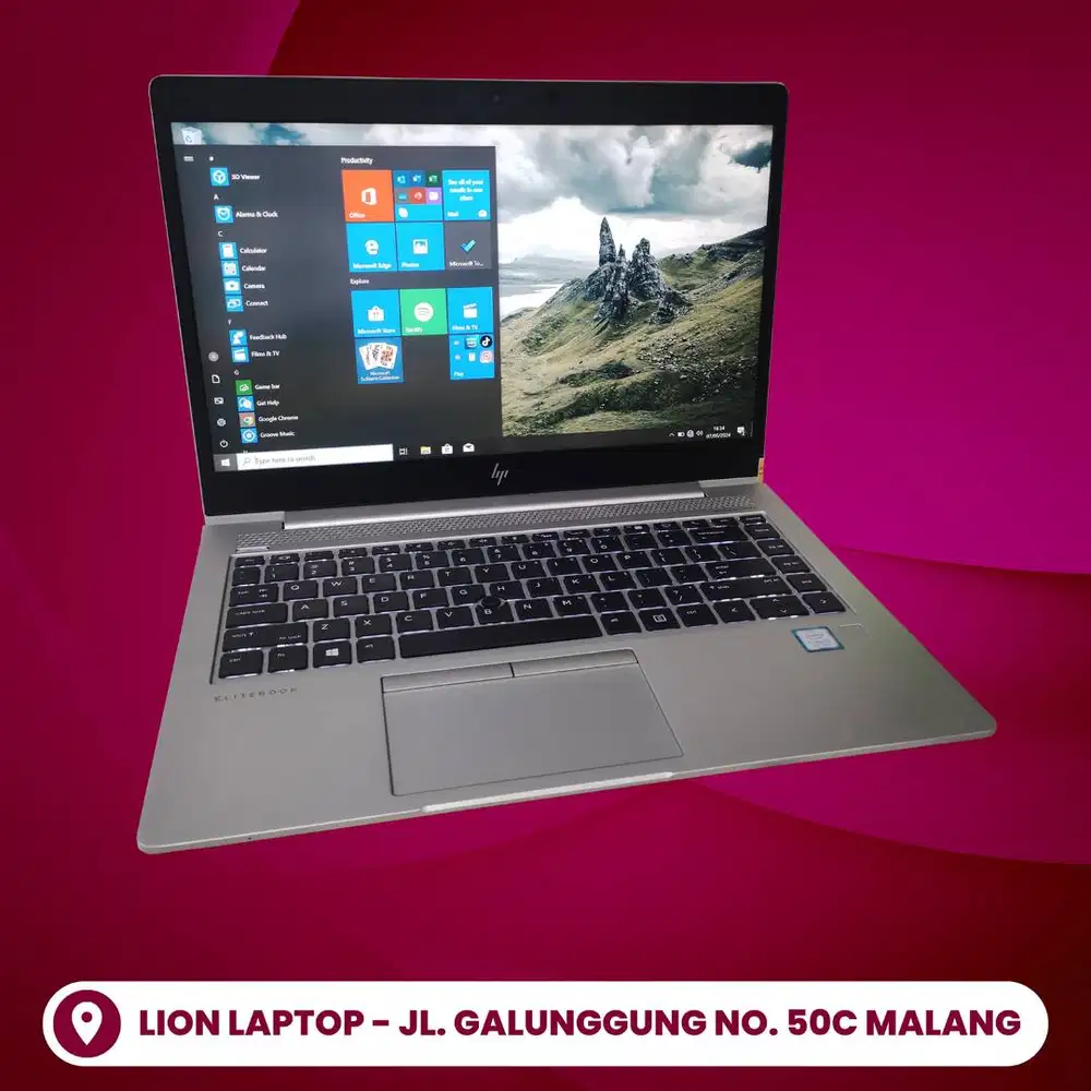 Core i5 Gen 8 RAM 8GB SSD 256GB HP Elitebook 840 G5 [22|12]