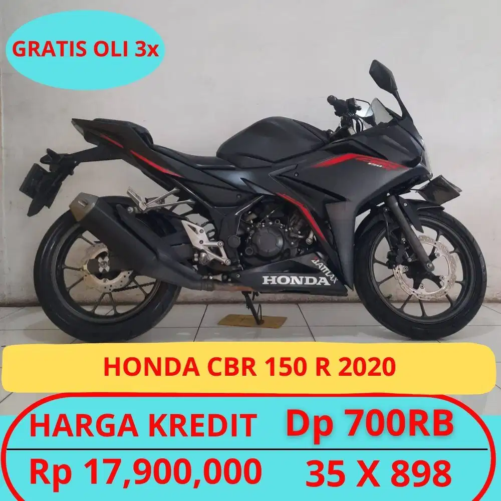 HONDA CBR 150 R 2020 DP HANYA 700 RIBU GUYSS